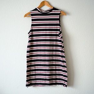 *SOLD* A-line Mock Neck Sleeveless Dress Size M
